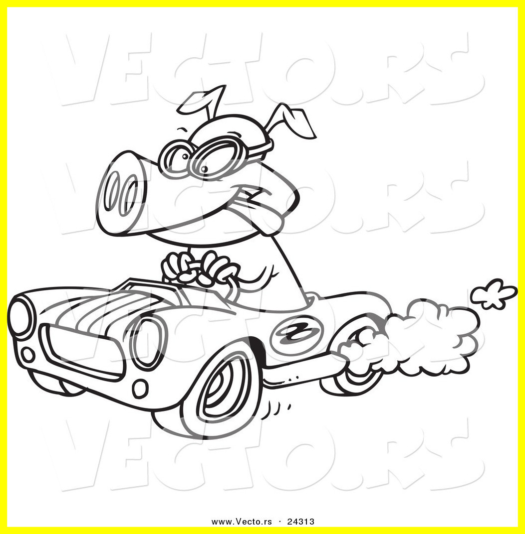 1052x1072 Marvelous Race Car Coloring Pages For Kids Picture Cartoon Style