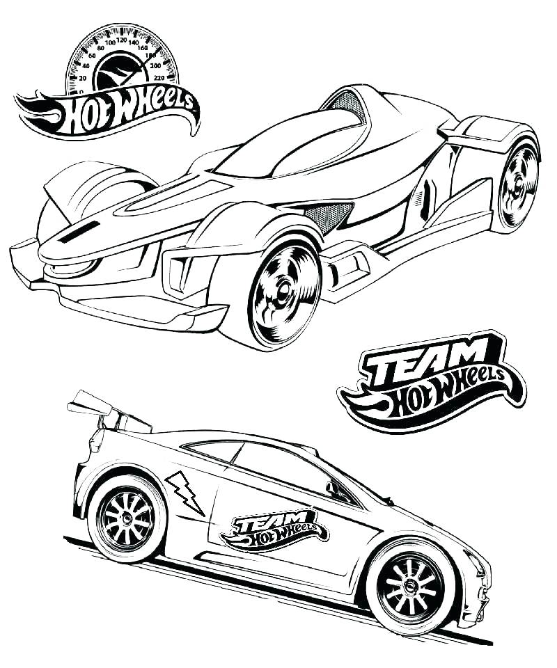 Hot Wheels Coloring Pages at GetDrawings | Free download