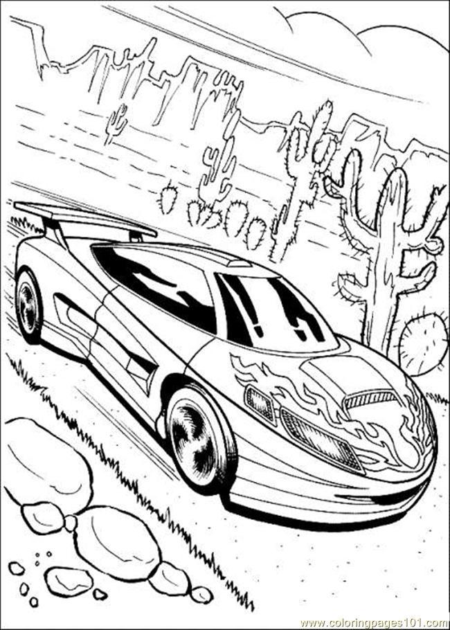 650x910 Hot Wheels Coloring Pages