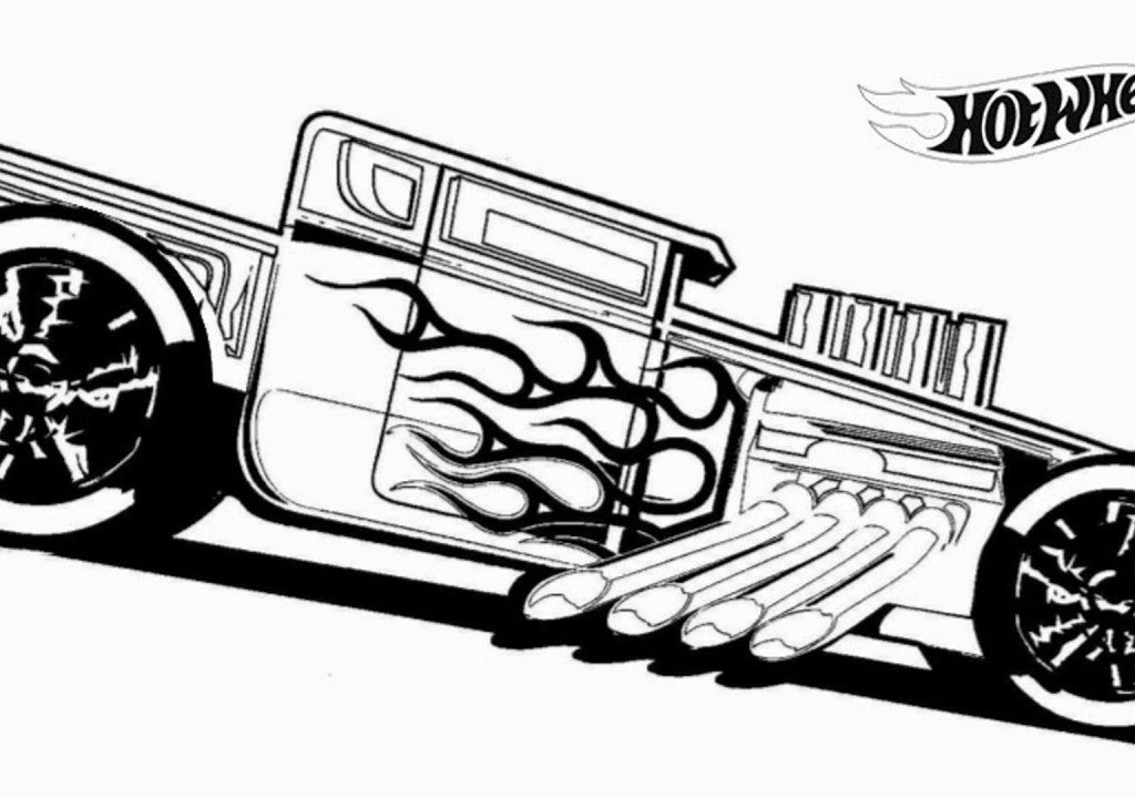 1024x720 Free Printable Hot Wheels Coloring Pages For Adults Hard Extreme
