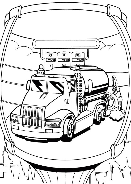 555x780 Hot Wheels Monster Truck Colouring Pages