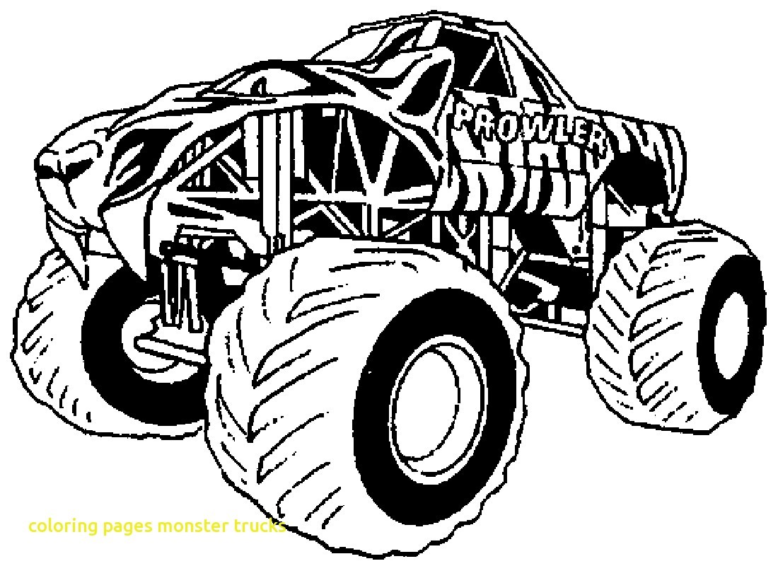 1100x800 Coloring Pages Monster Trucks Hot Wheels Truck Inside