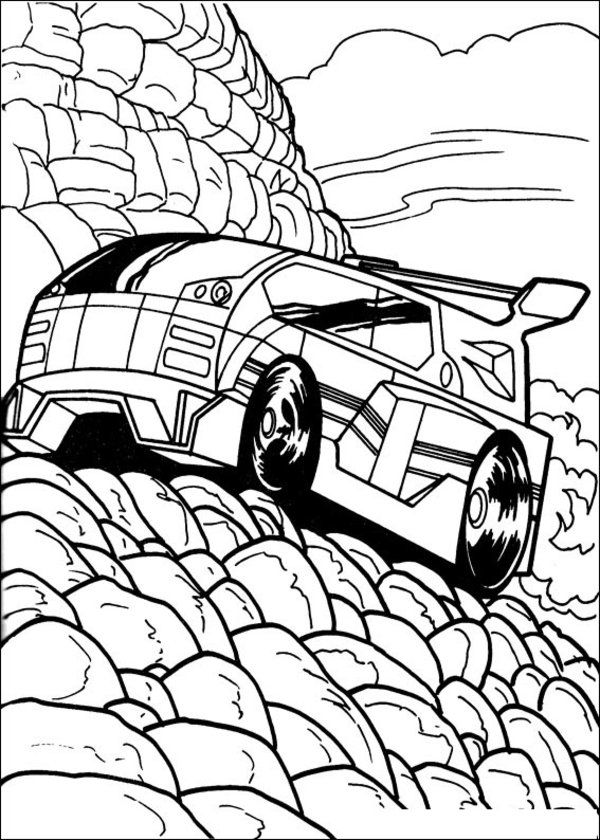 600x840 Hot Wheels Printable Coloring Pages Free Printable Hot Wheels