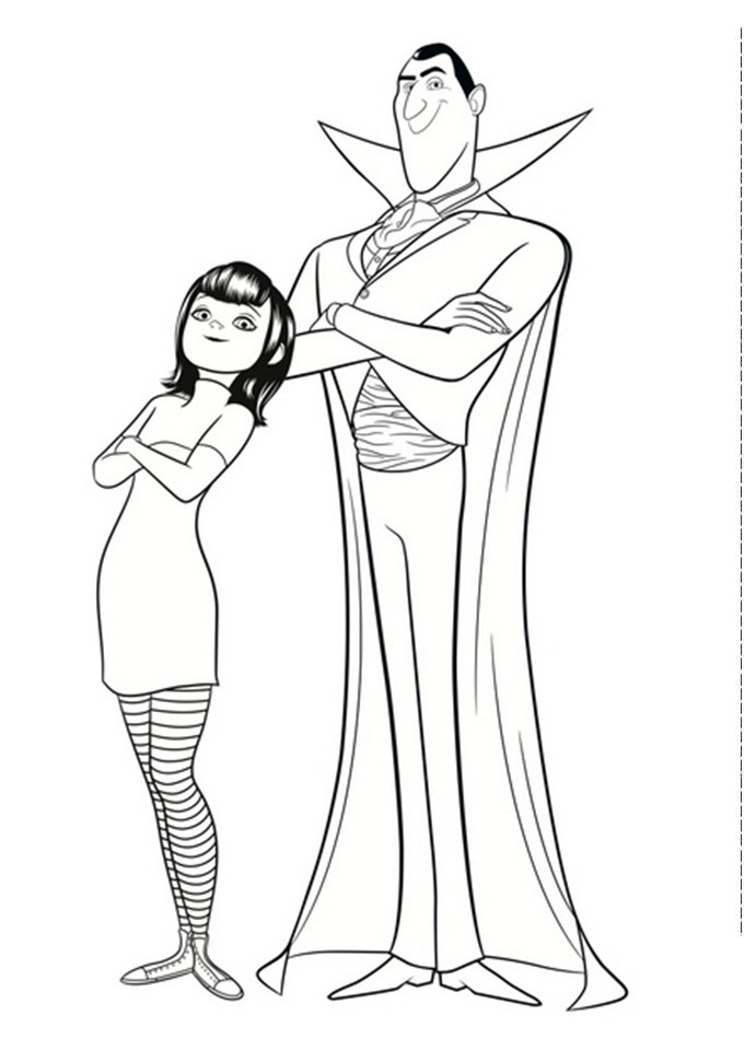 691x960 Hotel Transylvania Free To Color For Children