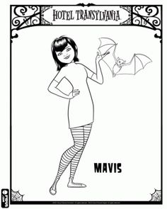 236x295 Coloring Page Hotel Transylvania Kids N Fun Printable Art