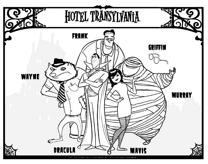 700x553 Hotel Transylvania To Print For Free