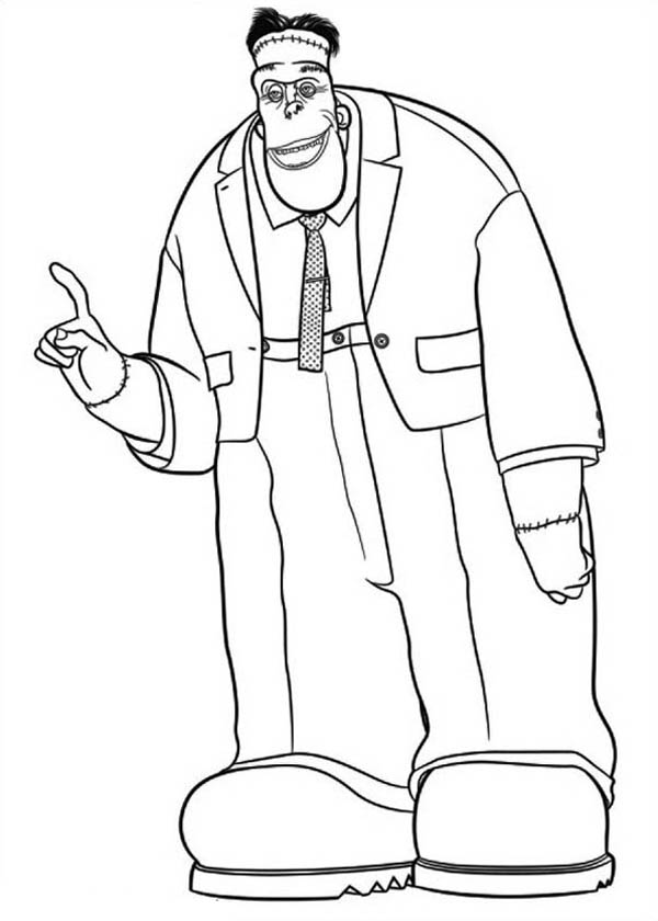 600x840 Hotel Transylvania Coloring Pages
