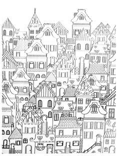 236x311 Victorian House Coloring Page Coloring Pages