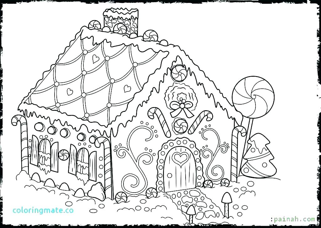 1024x728 Printable Haunted House Coloring Pages Free Printable Haunted