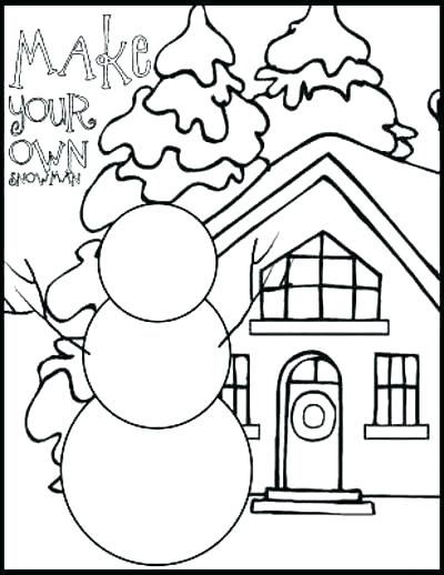 400x518 Coloring Pages For Girls Winter Scene Free Printable Kids