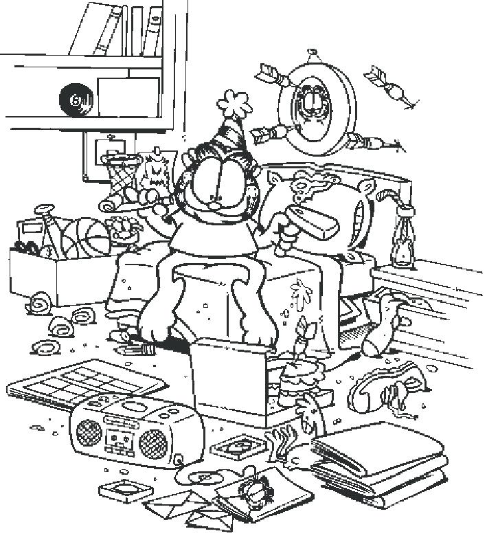 709x786 Bedroom Coloring Pages Images Of House Interior Coloring Pages