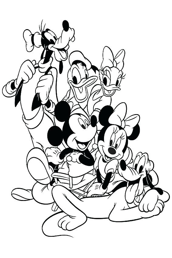567x850 Mickey Mouse Coloring Pages Awesome Mickey Mouse Coloring Page