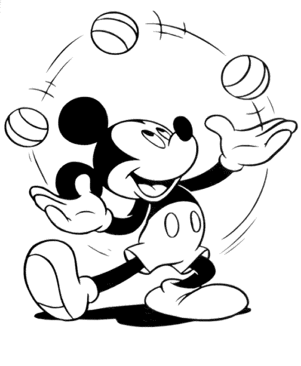 1000x1214 Mickey Mouse Coloring Pages Free Cartoons Coloring