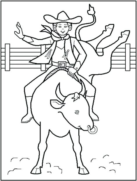 470x621 Rodeo Coloring Pages Free Printable Rodeo Coloring Pages Great