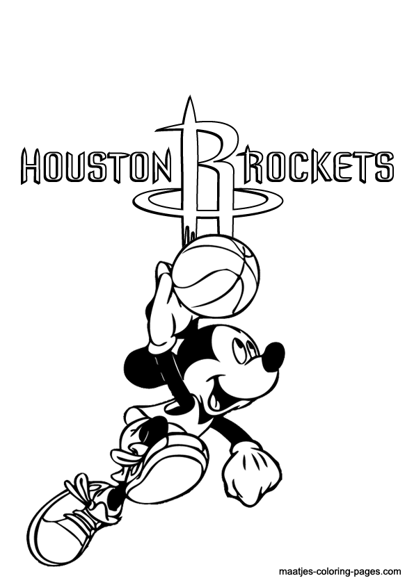 595x842 Houston Coloring Pages