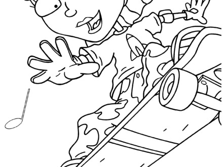 440x330 Attractive Rockets Coloring Pages Composition