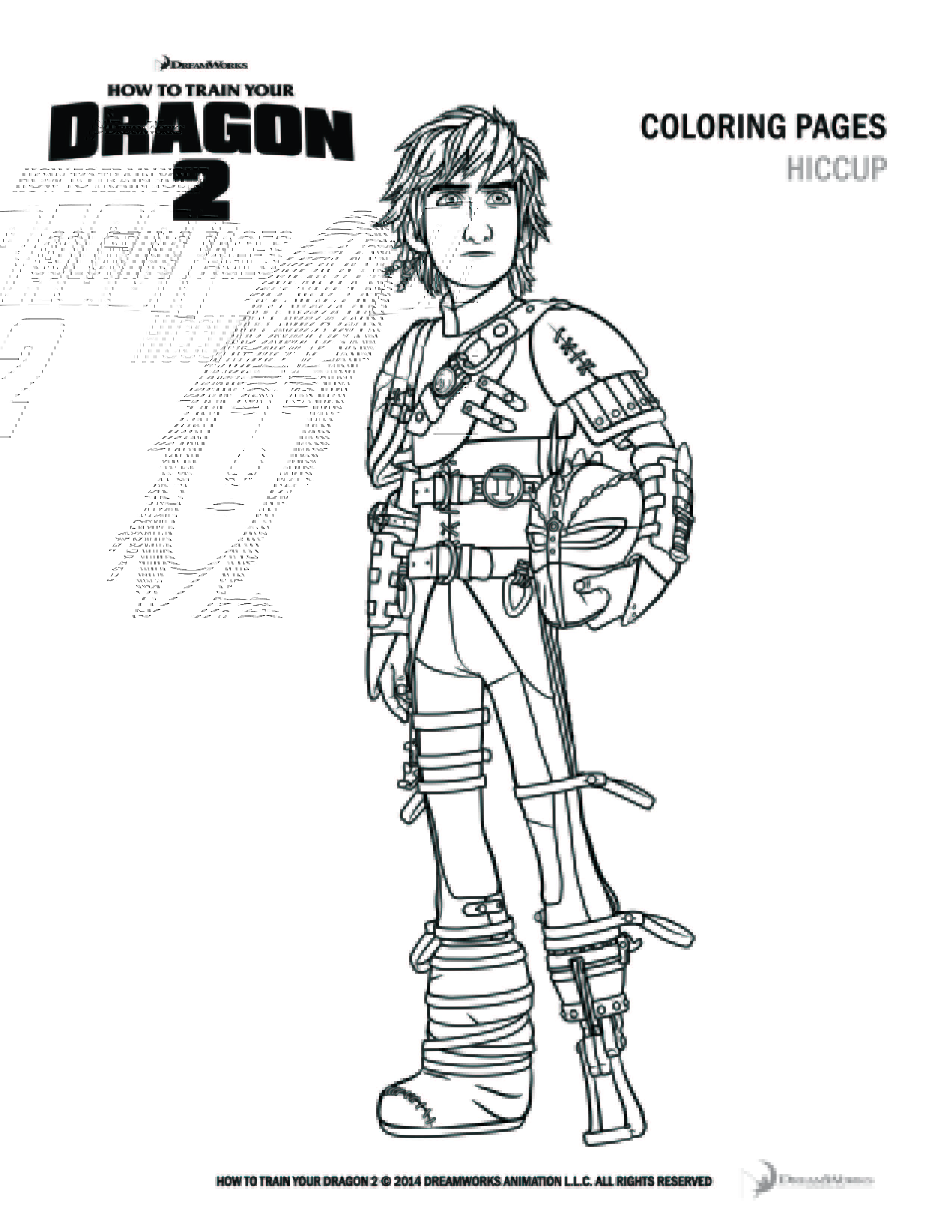 2550x3300 Best Of How To Train Your Dragon Coloring Pages And Activity