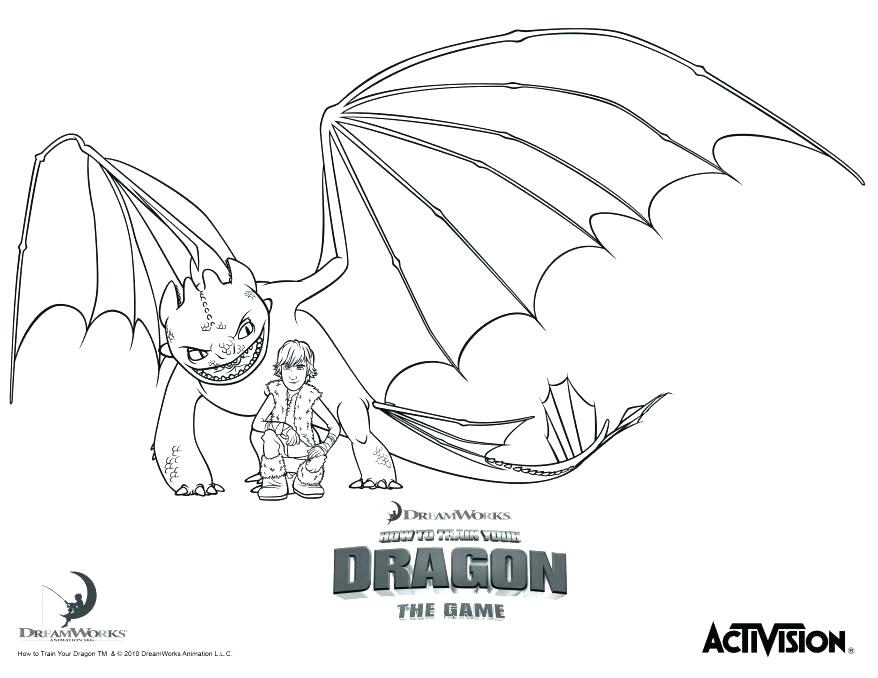878x678 Coloring Pages How To Train Your Dragon Toothless Pictures