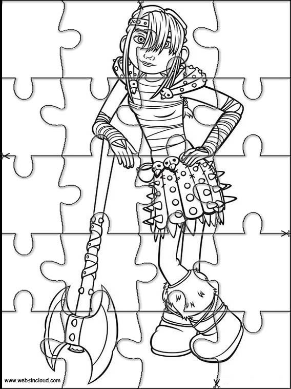 568x758 Printable Jigsaw Puzzles To Cut Out For Kids How To Train Your