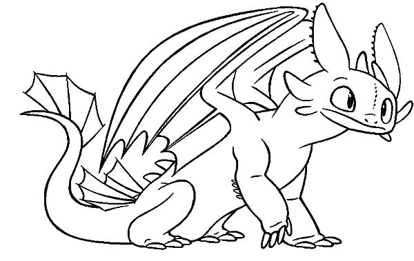 600x379 Coloring Pages Of How To Train Your Dragon