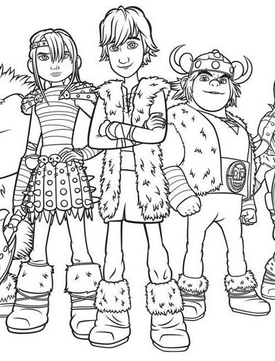 397x521 Best Train Your Dragon Coloring Pages Images