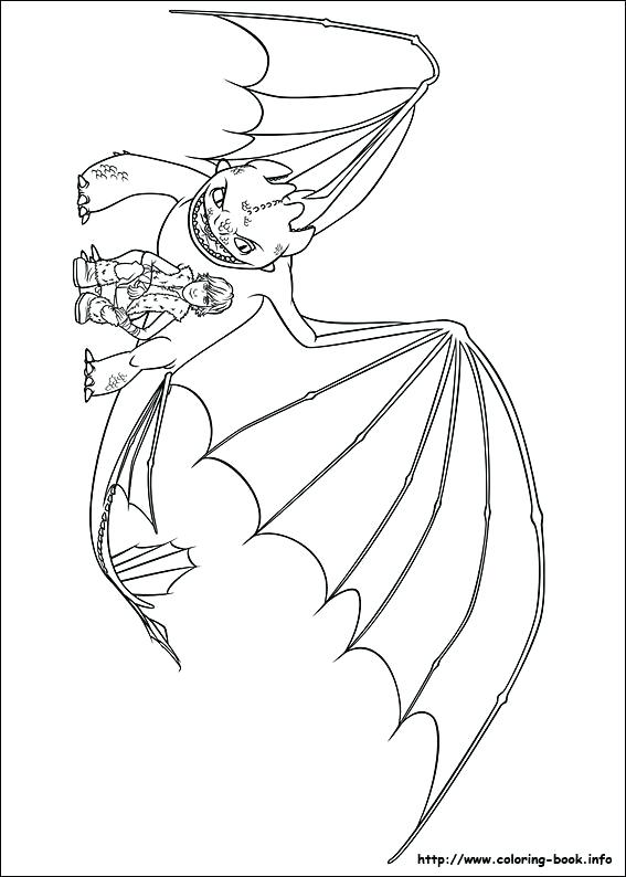 567x794 How To Train Your Dragon Coloring Pages Toothless Picture Pro