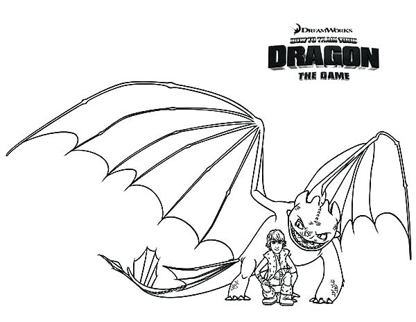 600x464 Toothless Dragon Coloring Pages How To Train Your Dragon