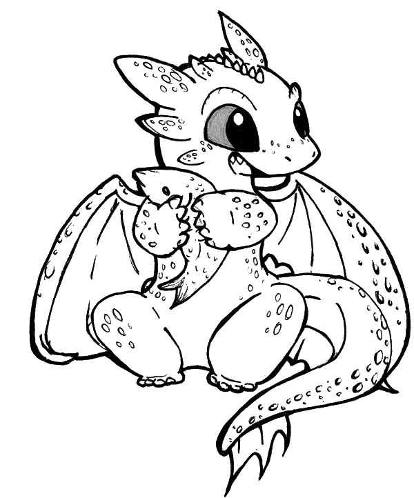 How To Train Your Dragon Coloring Pages Toothless at GetDrawings | Free ...