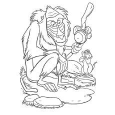 230x230 Top Free Printable Monkey Coloring Pages For Kids