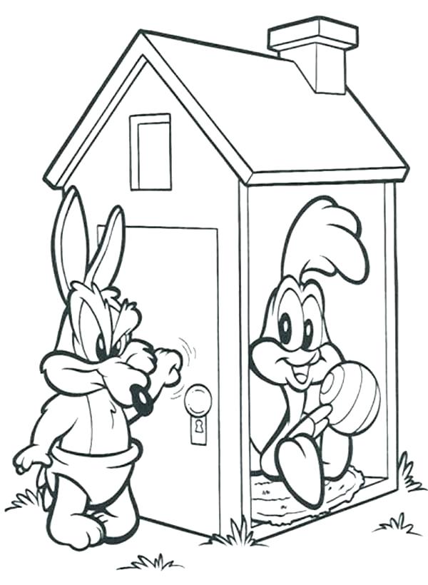 600x820 Coyote Coloring Page