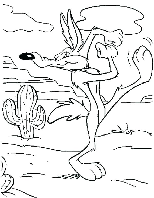 Howling Coyote Coloring Pages at GetDrawings | Free download