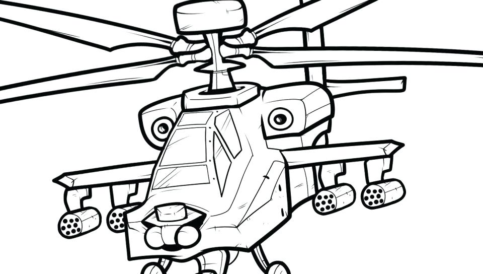 960x544 Helicopter Coloring Page Helicopter Coloring Pages Best For Kids