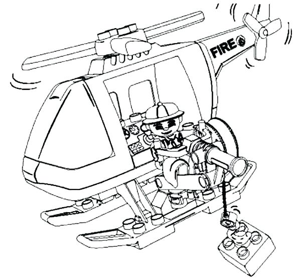 600x557 Helicopter Coloring Pages Fireman Helicopter Coloring Pages Huey