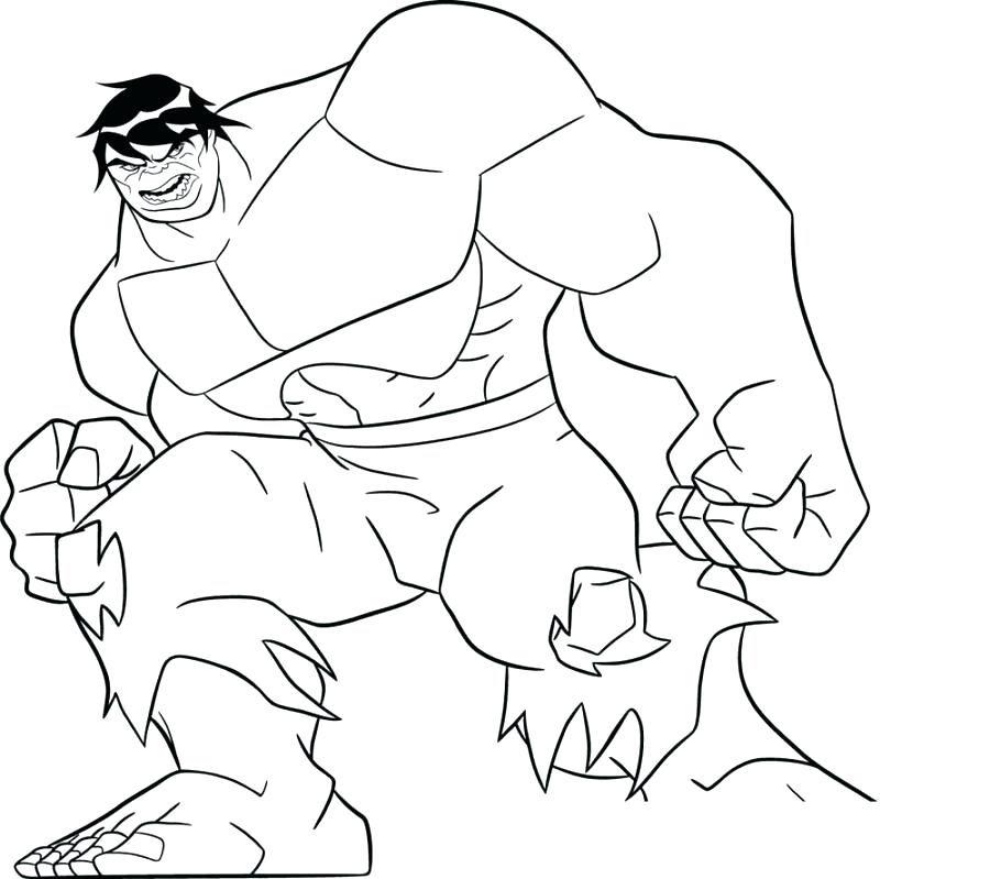 900x799 Hulk Printable Coloring Pages