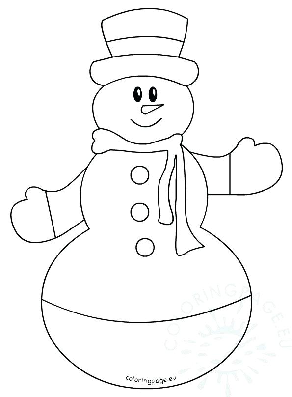 595x808 Coloring Book Pages Snowman Snowman Head Coloring Page Also