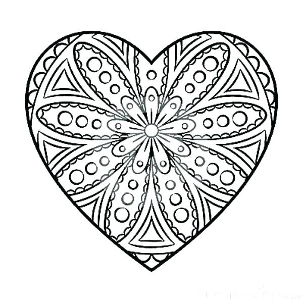 600x600 Heart Coloring Pages Simple Heart Coloring Pages Lovely Human