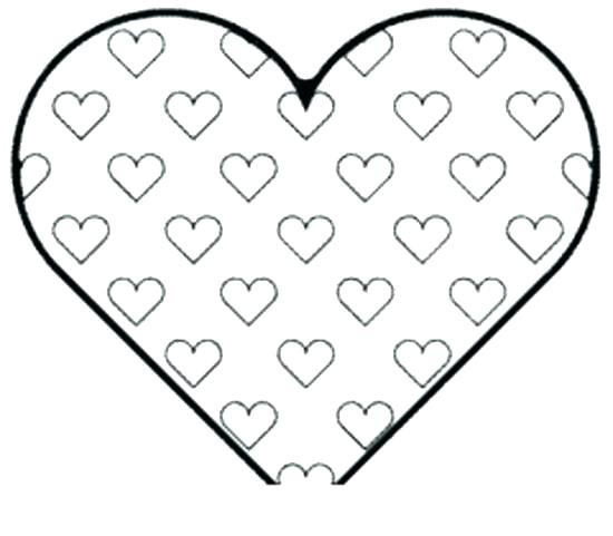 550x481 Heart Coloring Pages To Print Plus Human Heart Coloring Page Heart
