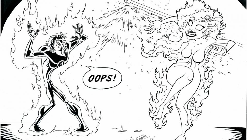 960x544 Human Torch Coloring Page Printable Pages Adult To Color Print