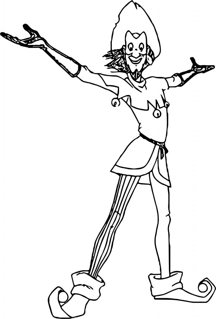693x1024 The Hunchback Of Notre Dame Clopin Coloring Page Wecoloringpage