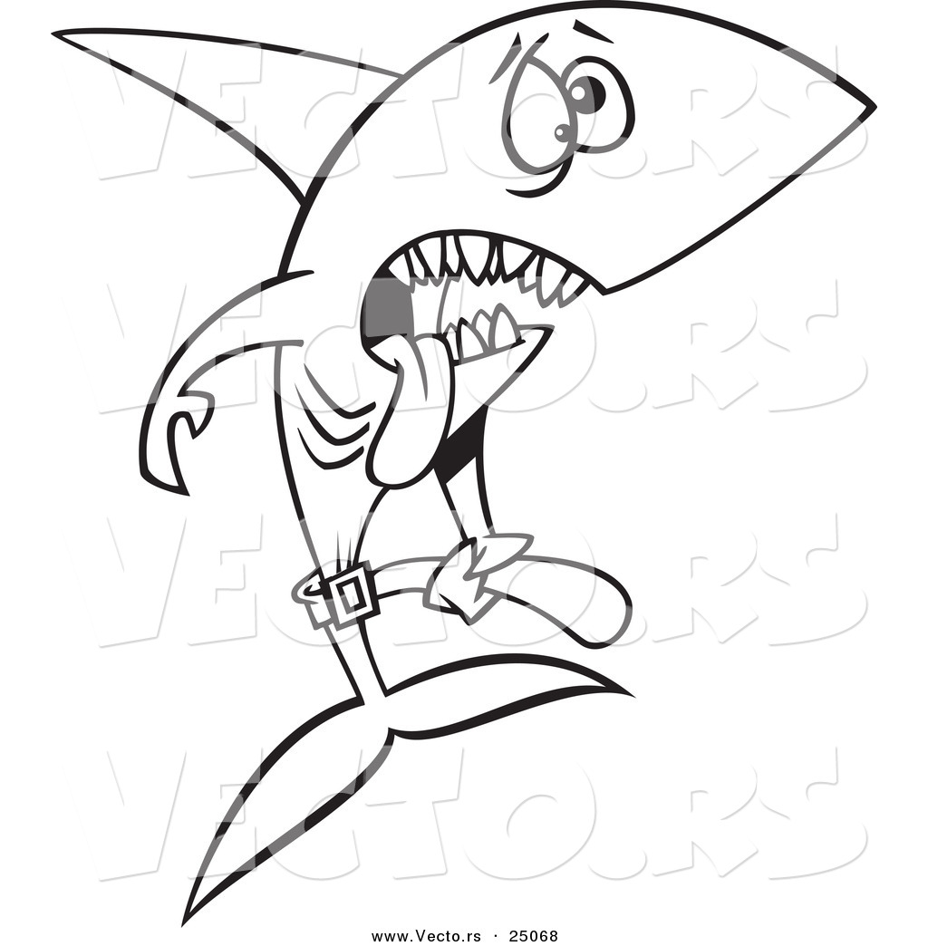 1024x1044 Hungry Shark Coloring Pages