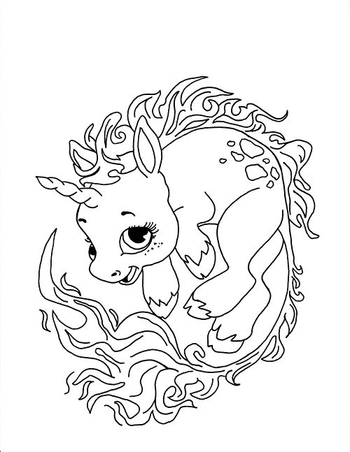 500x647 Coloring Page