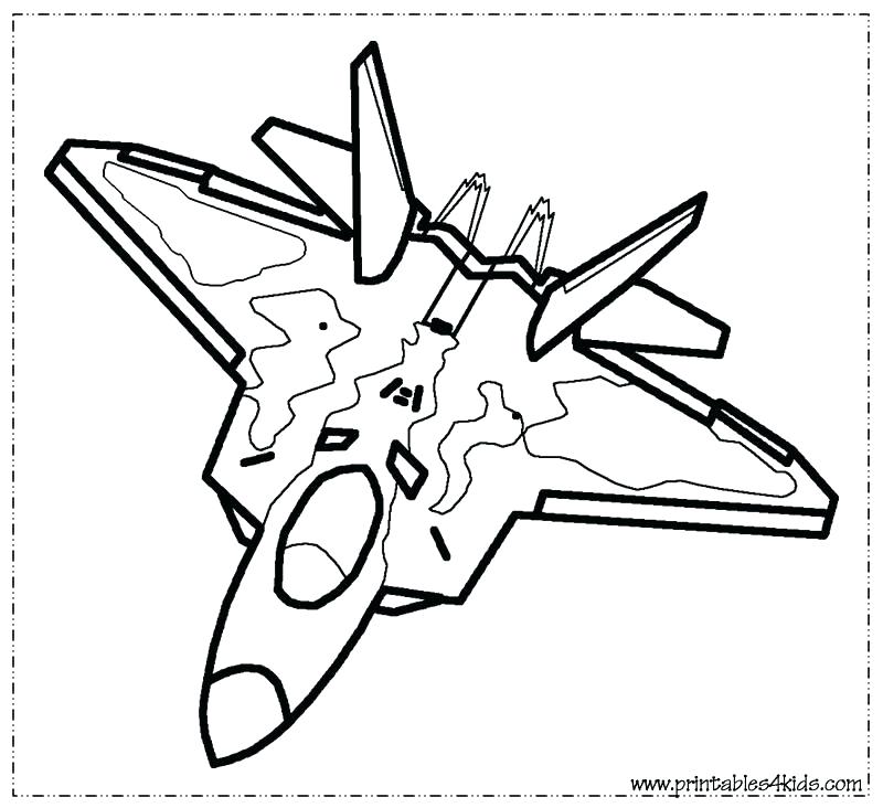 800x732 Jet Ski Printable Coloring Pages Jets Plane Page Hurricane