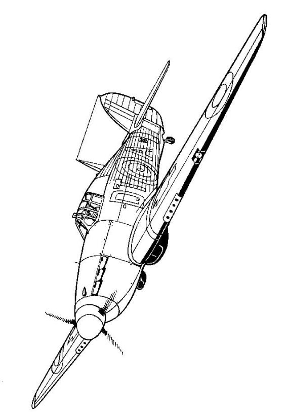 567x822 Kids N Coloring Pages Of Wwii Aircrafts