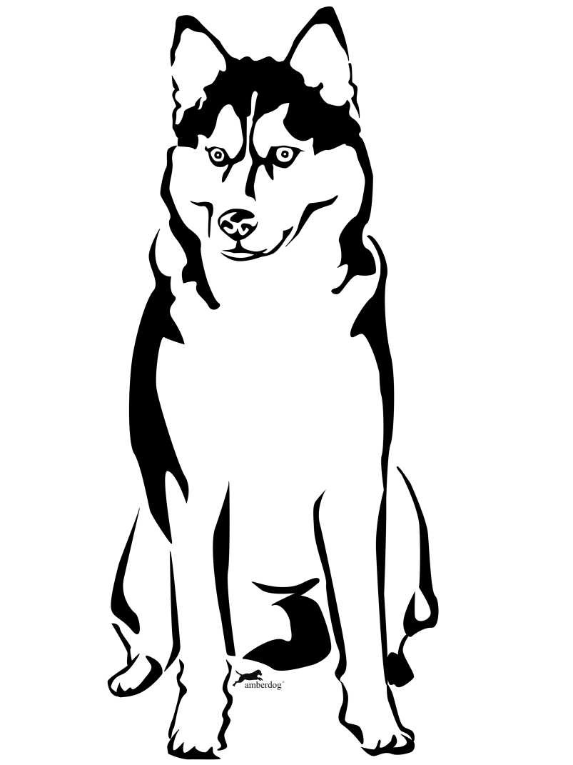 803x1071 Husky Puppy Coloring Pages Cute Printable Unusual