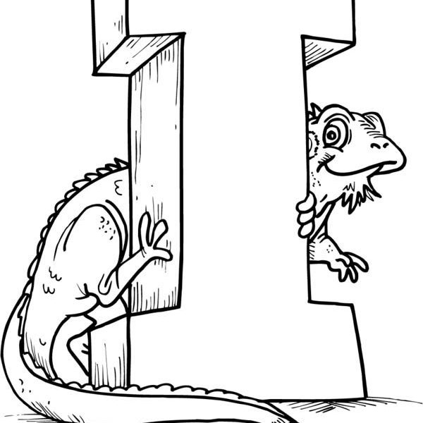 600x600 I Coloring Pages Alphabet Coloring Pages Letter I Free Printable