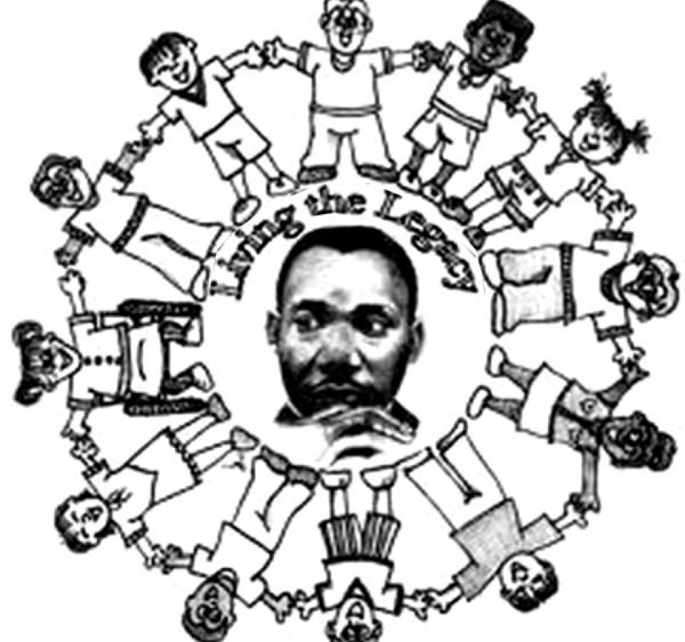 960x900 Martin Luther King Clipart Coloring Pages Famous Jr Kids Images