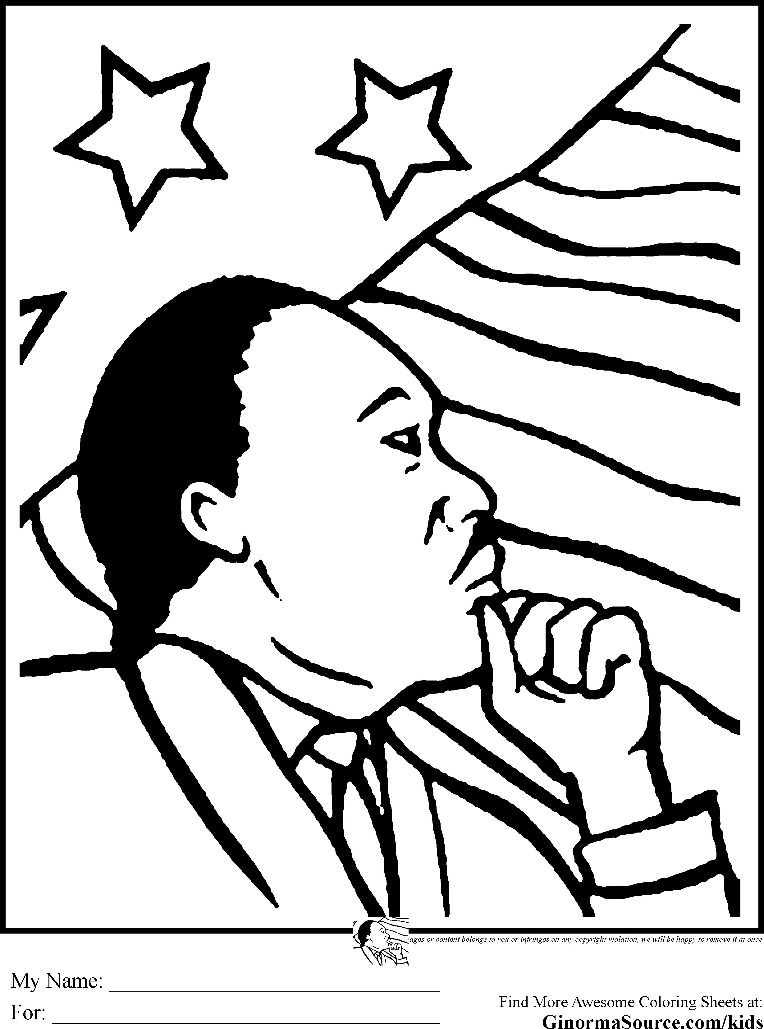 I Have A Dream Coloring Pages at GetDrawings | Free download