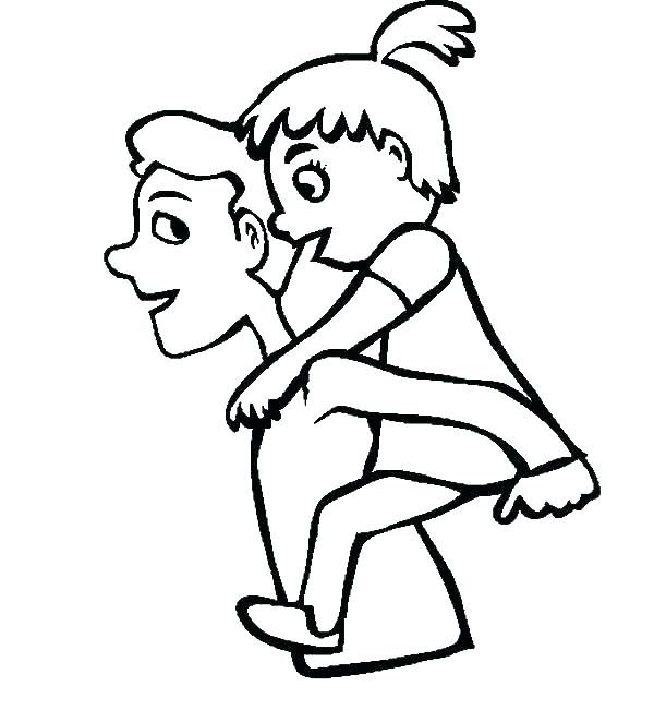 600x651 Coloring Pages For Dads Coloring Pages For Dads I Love Dad