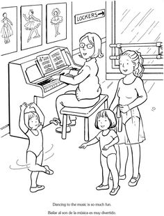 236x310 I Love Balletme Encanta El Ballet Bilingual Coloring Book Dover