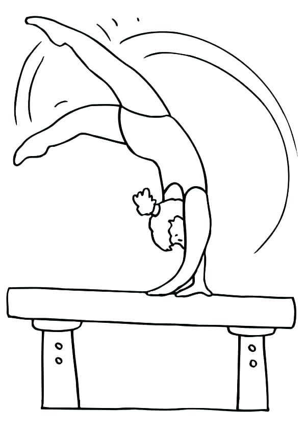 600x849 Gymnastics Coloring Pages Peace And Love Coloring Pages Printable